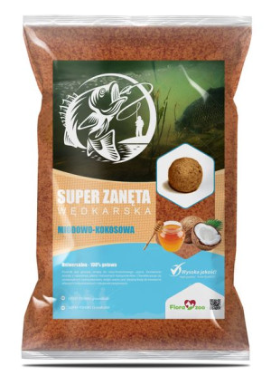 Zanęta wędkarska FISHGO 1KG MIODOWO-KOKOSOWA
