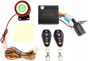 Alarm Do Motoru Skutera Quada Motocykla + 2 Piloty