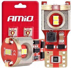 Żarówka Żarówki T10 W5w W10w Led Canbus Smd 12/24v