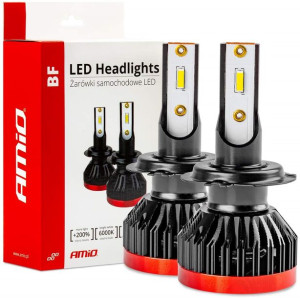 Żarówka Żarówki Samochodowe Led H7 6000k Bf Amio