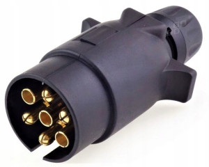 Wtyczka Przyczepki Bagażnika 7 Pin 12v/24v Amio