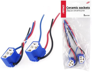 Gniazdo Wtyczka Kostka Ceramiczna Kostki H4 2szt.
