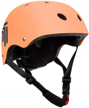 Kask Sportowy Abs 54-58 Rowerowy Black Orange