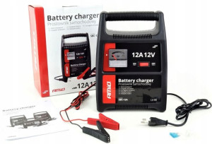 Prostownik Ładowarka Akumulatorowa 12a 12v 120w