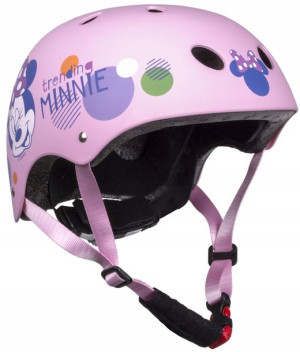 Dziecięcy Kask Sportowy Rowerowy Myszka Minnie