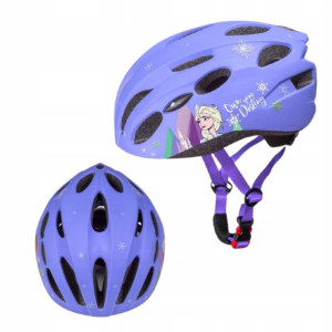 Dziecięcy Kask Rowerowy In-mold Kraina Lodu