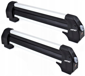 2x Bagażnik Dachowy Na Narty Deskę Snowboard 570mm