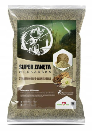 Zanęta wędkarska FISHGO 1KG CYNAMONOWO-WANILIOWA
