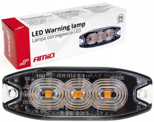 Lampa Błyskowa Ostrzegawcza Led Stroboskop 12/24v