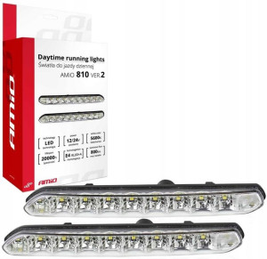 Światła Dzienne Do Jazdy Dziennej Led Drl 12/24v