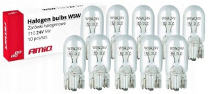 Żarówki Halogenowe R10w Ba15s 24v 10w 10szt Amio