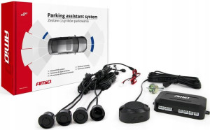 Czujniki Parkowania Cofania 4 Szt Brzęczyk Buzzer