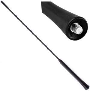 Antena Samochodowa Radiowa Bat Maszt 40cm Adaptery