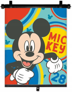Roleta Przeciwsłoneczna Zasłonka Myszka Mickey