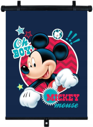 Roleta Przeciwsłoneczna Zasłonka Myszka Mickey