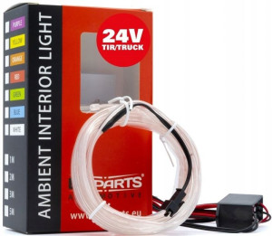 Oświetlenie Wnętrza Ambient Światłowód Led 3m 24v