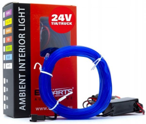 Oświetlenie Wnętrza Ambient Światłowód Led 5m 24v