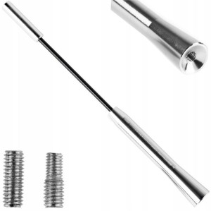 Antena Samochodowa Radio Maszt 20cm Adapter 5/6mm