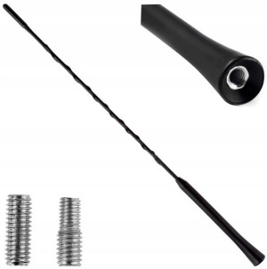 Antena Samochodowa Radiowa Bat Masz 41cm Adaptery