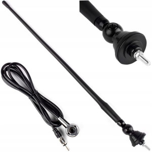 Antena Samochodowa Radio Bat Masz 34cm Adapter 5mm
