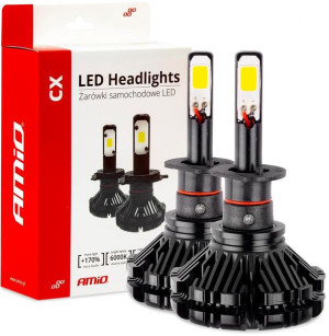 Żarówki Samochodowe Led Cob H1 6000k 3000lm Cx