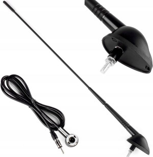 Antena Samochodowa Radio Bat Masz 40cm Adapter 5mm
