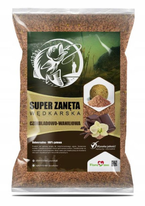 Zanęta wędkarska FISHGO 1KG CZEKOLADOWO-WANILIOWA