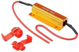 Rezystor Opornik Oszukiwacz Canbus Led 8 Ohm 100w