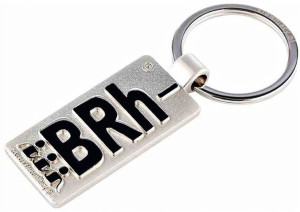 Metalowy Brelok Breloczek Symbol Grupy Krwi Brh-