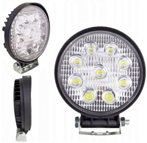 Lampa Robocza Halogen Szperacz 9x Led 12/24v 110mm