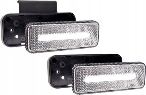 Lampa Obrysowa Obrysówka Led Biała 10-30v Amio