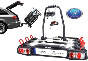 Bagażnik Rowerowy Na Hak Platforma 3 Rowery 13 Pin