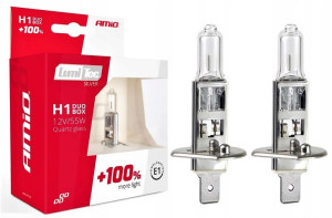 Amio Lumitec 2x H1 12v 55w Duo Box+100% Xenon Look