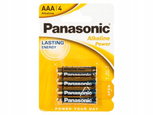 Bateria alkaliczna Panasonic AAA (R3) 4 szt. LR03 R03 MN 2400 MICRO AM4 E92