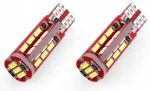 Żarówki Led Canbus W5w Postojówki 27smd 12/24v
