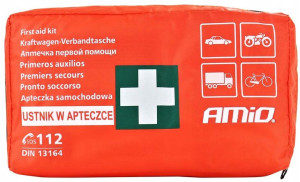 Apteczka Samochodowa Cała Europa + Ustnik Din13164