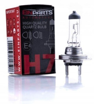 Żarówka H7 12v 55w 3000k Einparts Homologacja E4