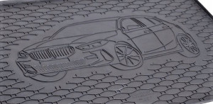 Bmw 1 F40 (2019-) Gumowa Mata Wkład Bagażnika