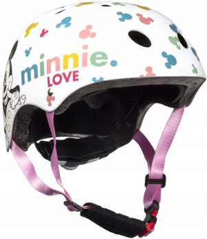 Dziecięcy Kask Sportowy Rowerowy Myszka Minnie