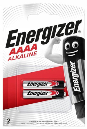 Bateria alkaliczna ENERGIZER AAAA 2 SZTUKI MX2500 E96 LR8D425 MN2500 LR61