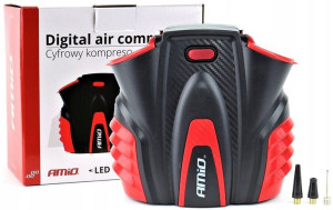 Kompresor Samochodowy Pompka 12v Latarka Led