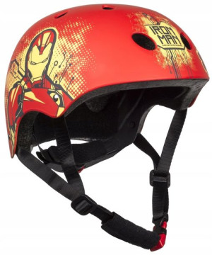 Dziecięcy Kask Sportowy Rowerowy Iron-man Avengers