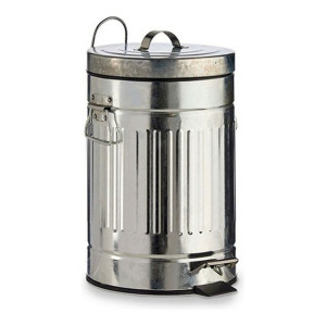 Kosz na Śmieci z Pedałem Stal (7 L)