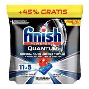 Tabletki do Zmywarki Quantum Ulti Finish (11 uds)