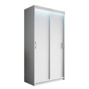 SZAFA PRZESUWNA Olasio I 100 cm garderoba z LED