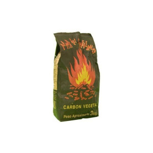 Popielaty Carbosur Grill 3 Kg Warzywo