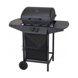 Grill gazowy Czarny (100 x 55 x 97 cm)