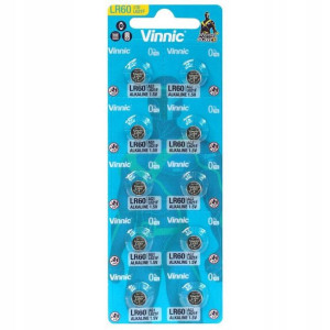 Bateria alkaliczna VINNIC LR60 10 SZTUK AG1 L621F G1 1,5V 15 mAh