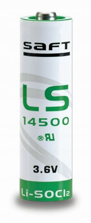 Bateria litowa SAFT AA (R6) 1 SZTUKA Li-SOCl2 3,6V 2600 mAh