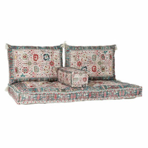 Fotel DKD Home Decor 8424001817443 Bawełna Wielokolorowy (155 x 76 x 65 cm)